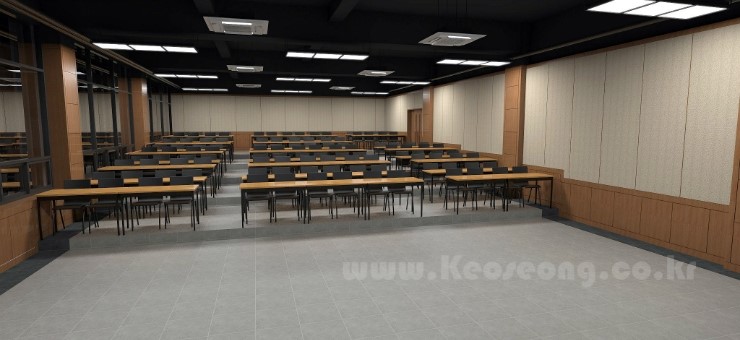 [투시도] 동국대학교 혜화관 강의실 2