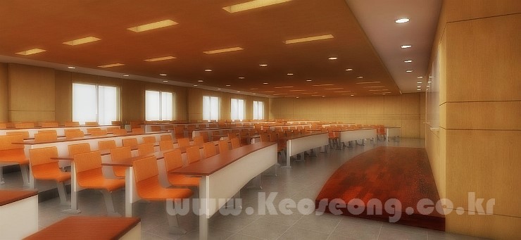 [투시도] 동국대학교 신공학관 4층 강당 4