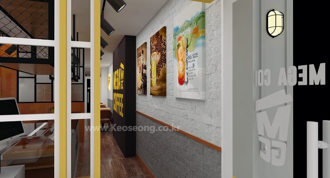 [투시도] MEGA COFFEE 마곡점 5