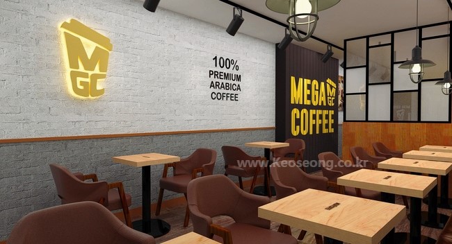 [투시도] MEGA COFFEE 마곡점 6