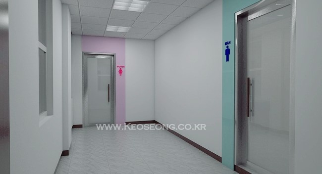 [투시도] 동국대 경영관,사회과학관,명진관 화장실 보수공사 4